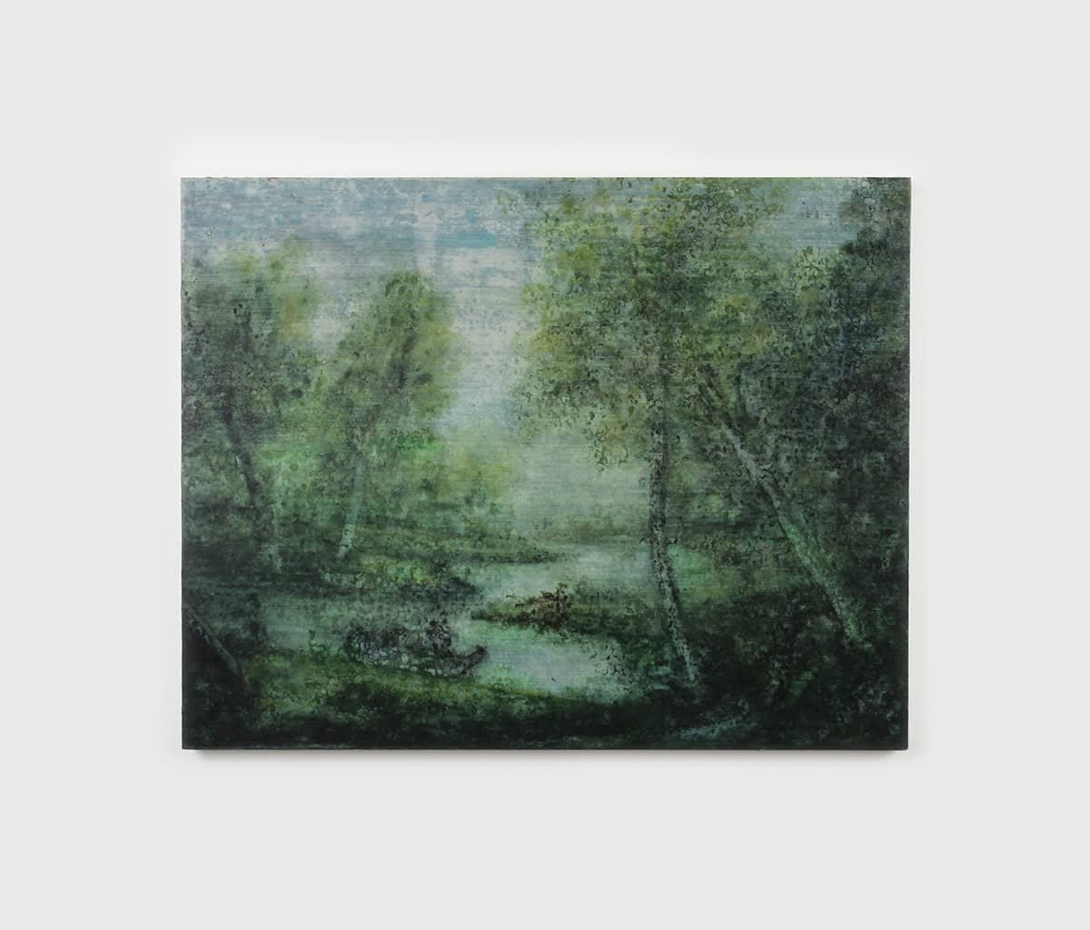 Ripley Whiteside, After Thomas Gainsborough's River Landscape, 2025