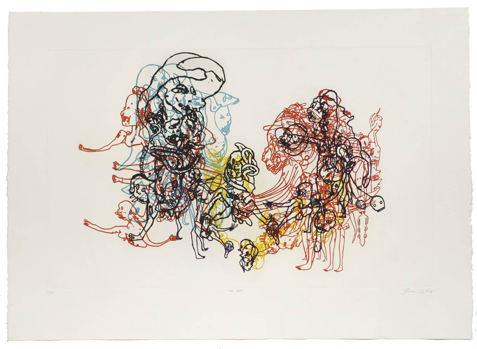 Ed Pien, The Gift, 2016