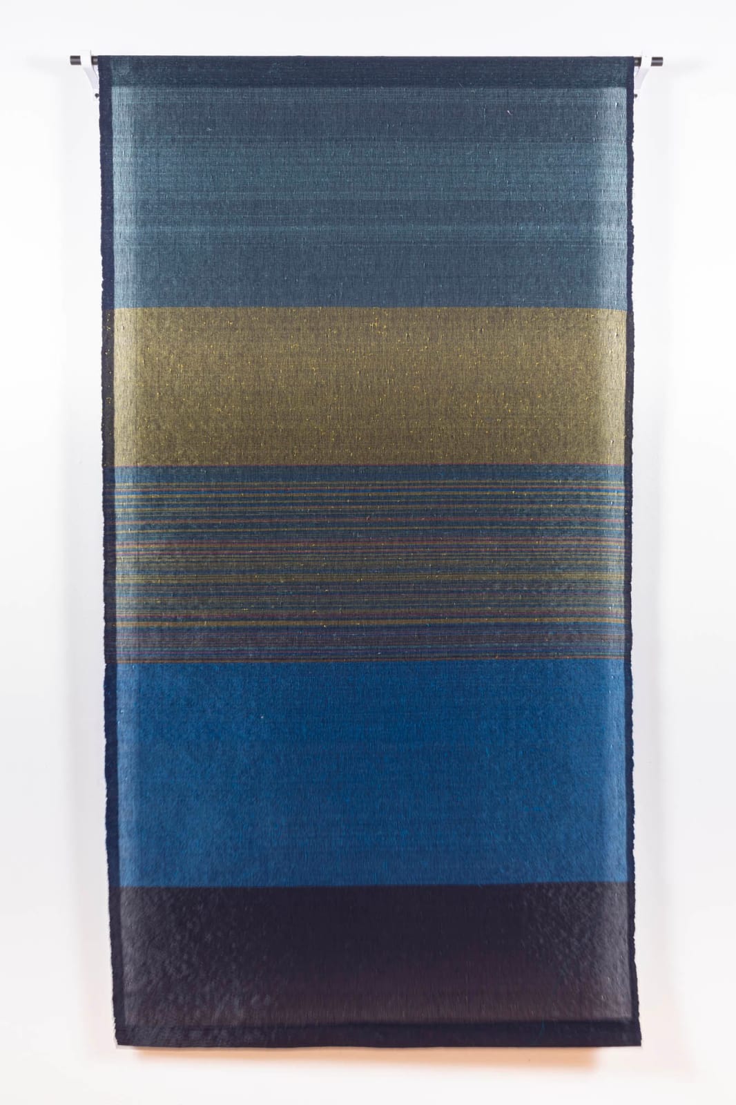 Ari Bayuaji, Floating on the Waves tapestry #2, 2023