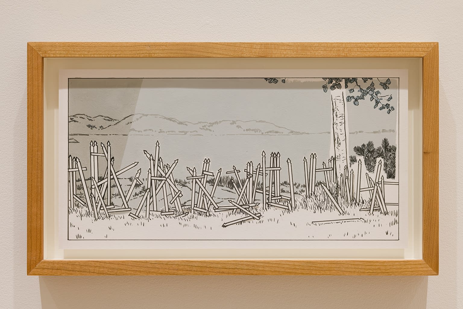 Dil Hildebrand, Picket Fence , 2025