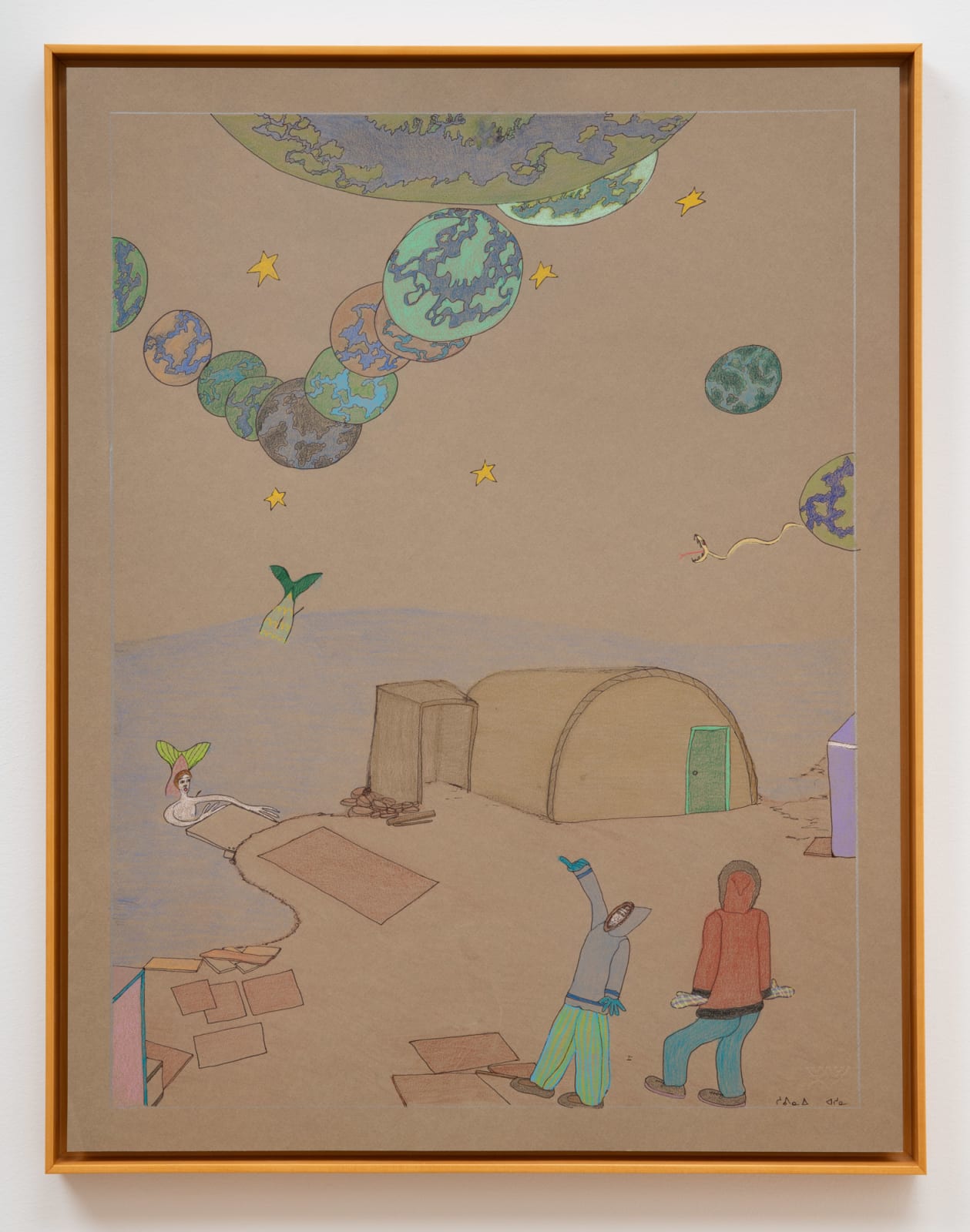 Shuvinai Ashoona, 148-1623 [On the Shore], 2011