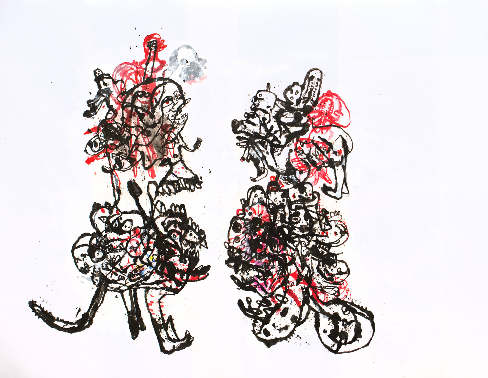 Ed Pien, Bad Blood, 2011