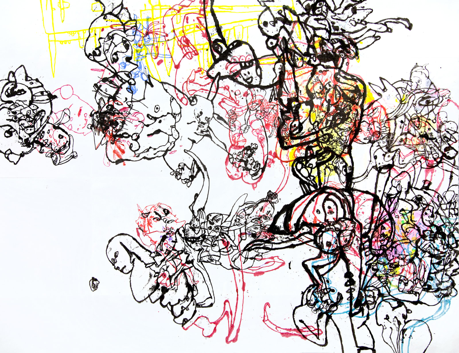 Ed Pien, First Encounter, 2011