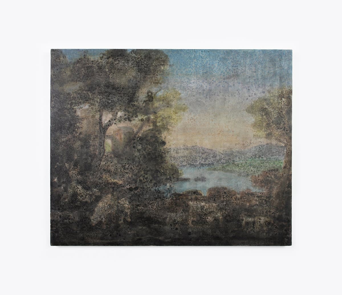 Ripley Whiteside, After Claude Lorrain's Pastoral Landscape: The Roman Campagna, 2025