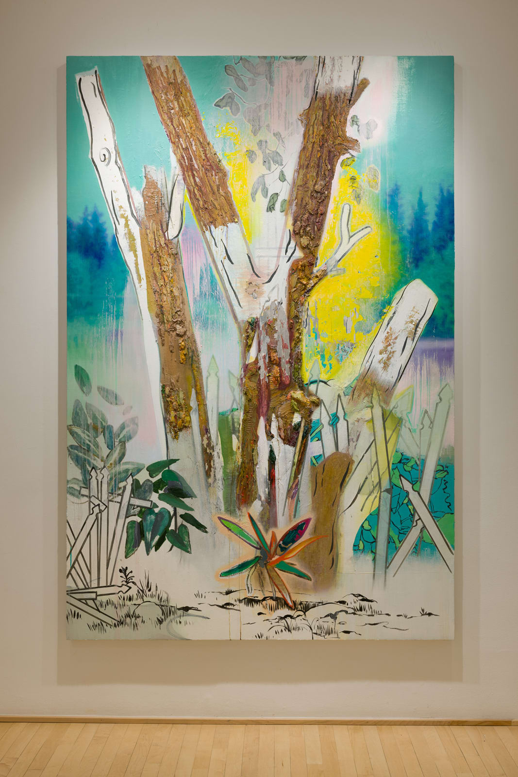 Dil Hildebrand, Tree the Fence , 2025