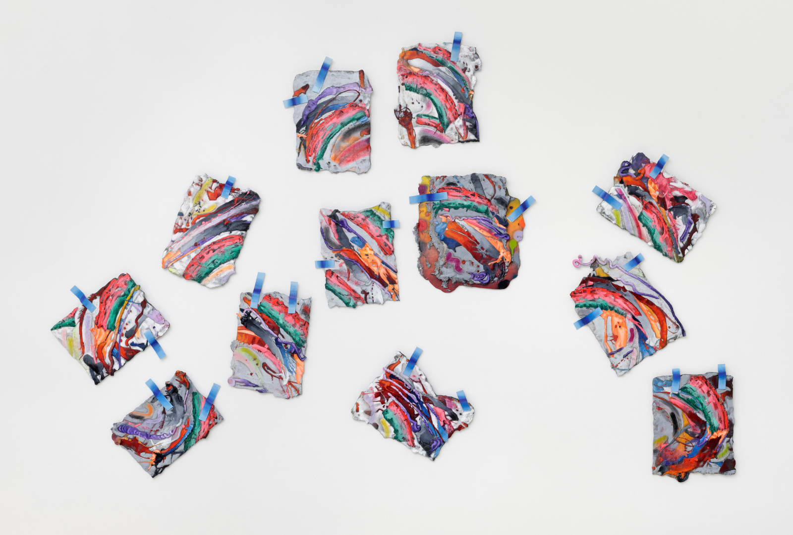 Katy Cowan, harnessed into a single common motion; figure in repose, 2025