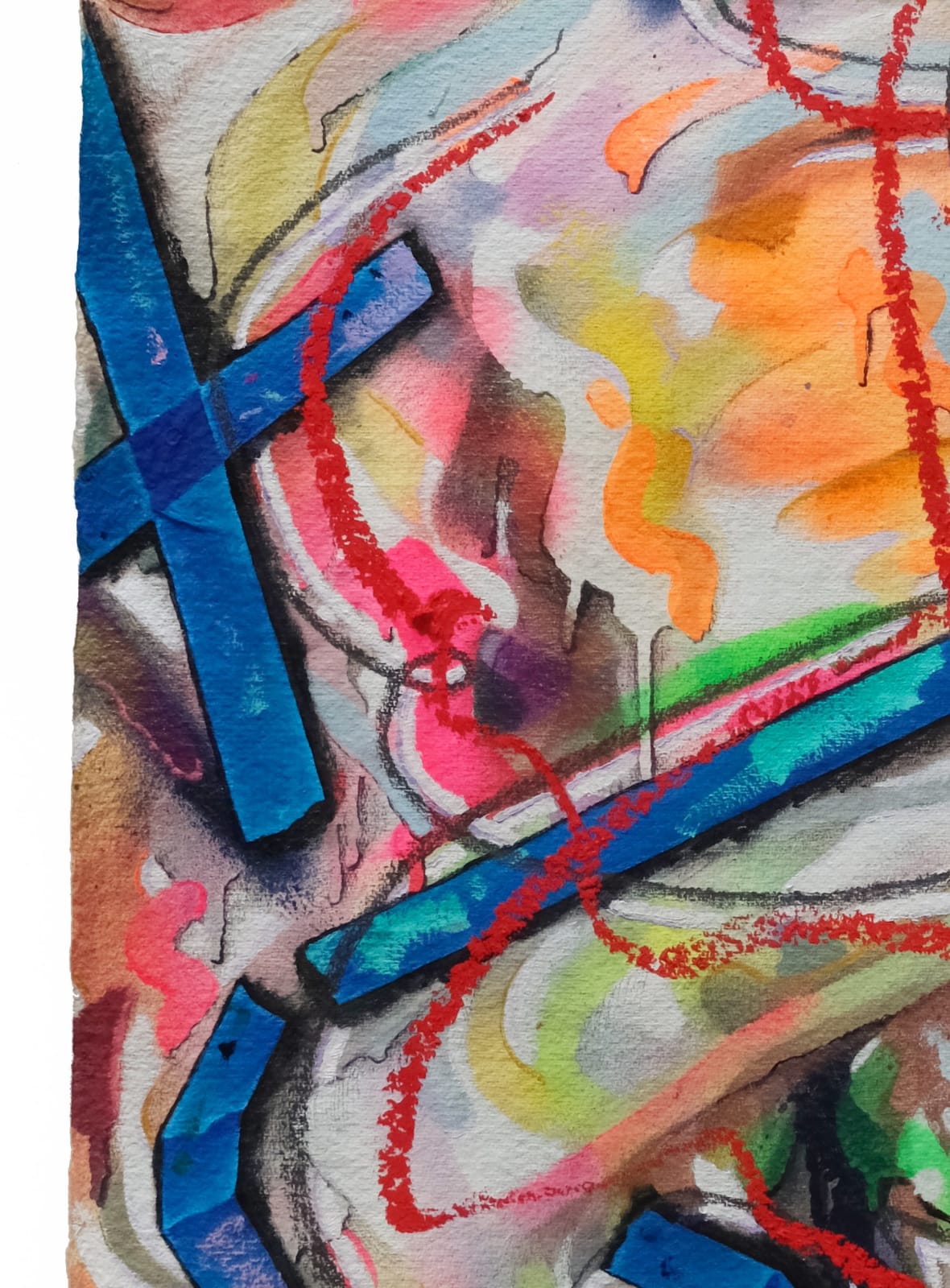 Katy Cowan, Lys proudly sitting, breaking depth, 2024