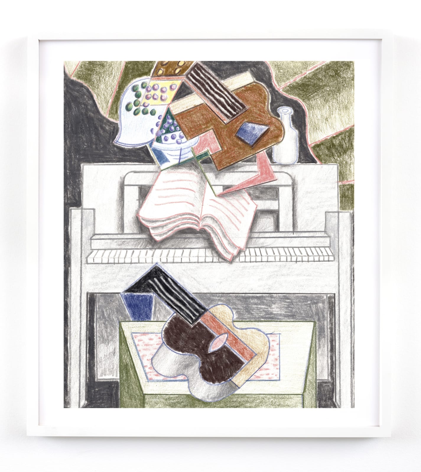 Edgar Bryan, Black Guitar, 2021