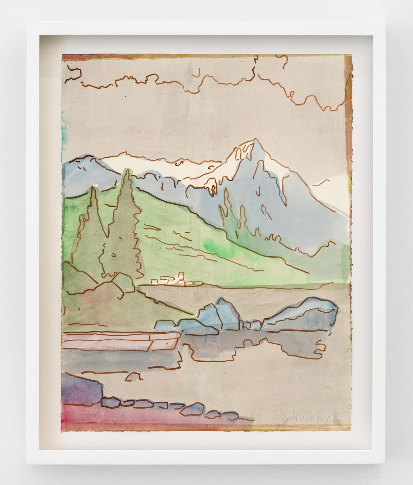 Hubert Schmalix, Reflections, 2013