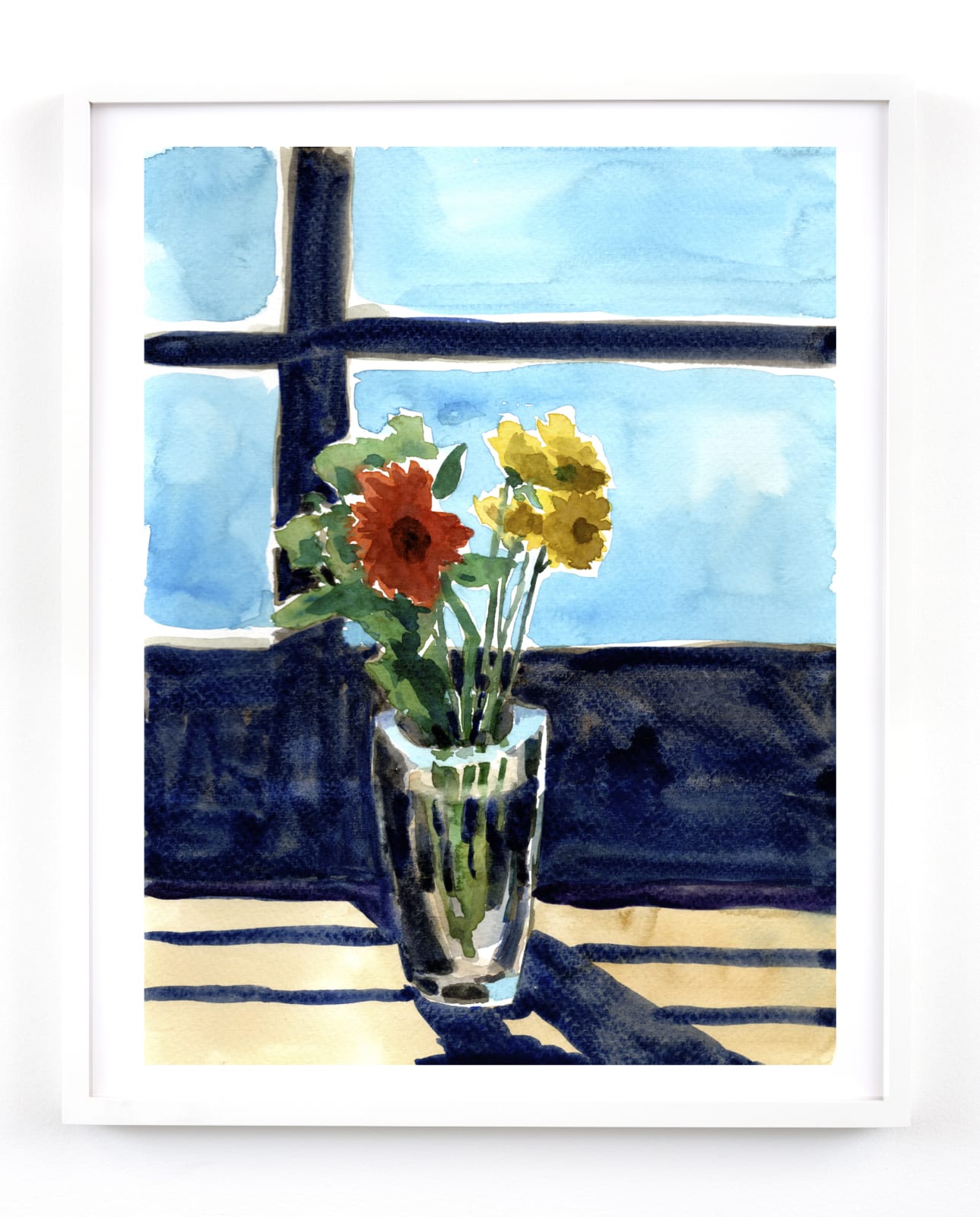 Tomory Dodge, Flowers in a Glass Vase, 2020