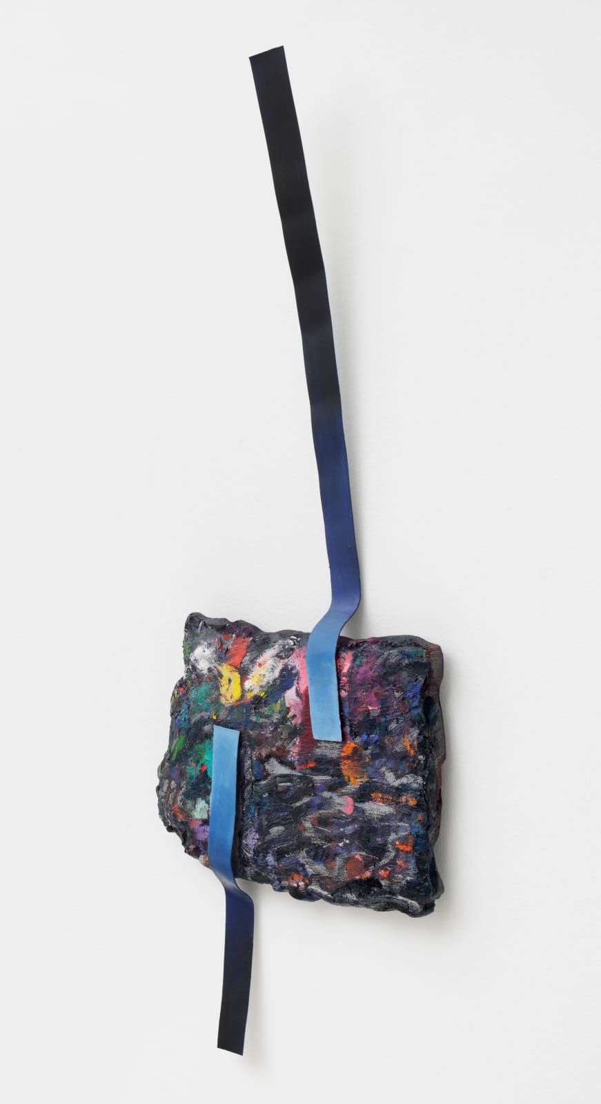 Katy Cowan, and in the muted light; a long piece of tape, 2025