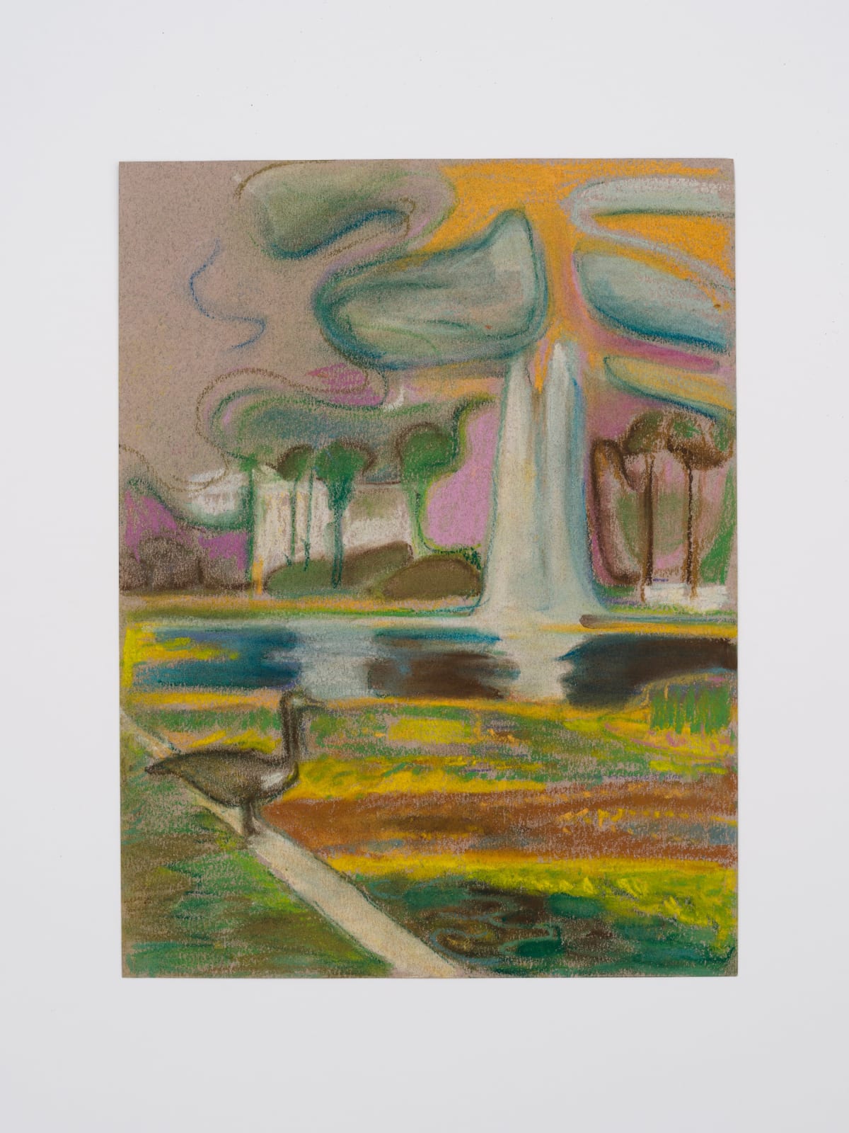 Laurie Nye, Fall at Echo Park Lake, 2023