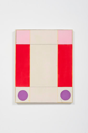 Matt Connors, Pillared edges, 2015