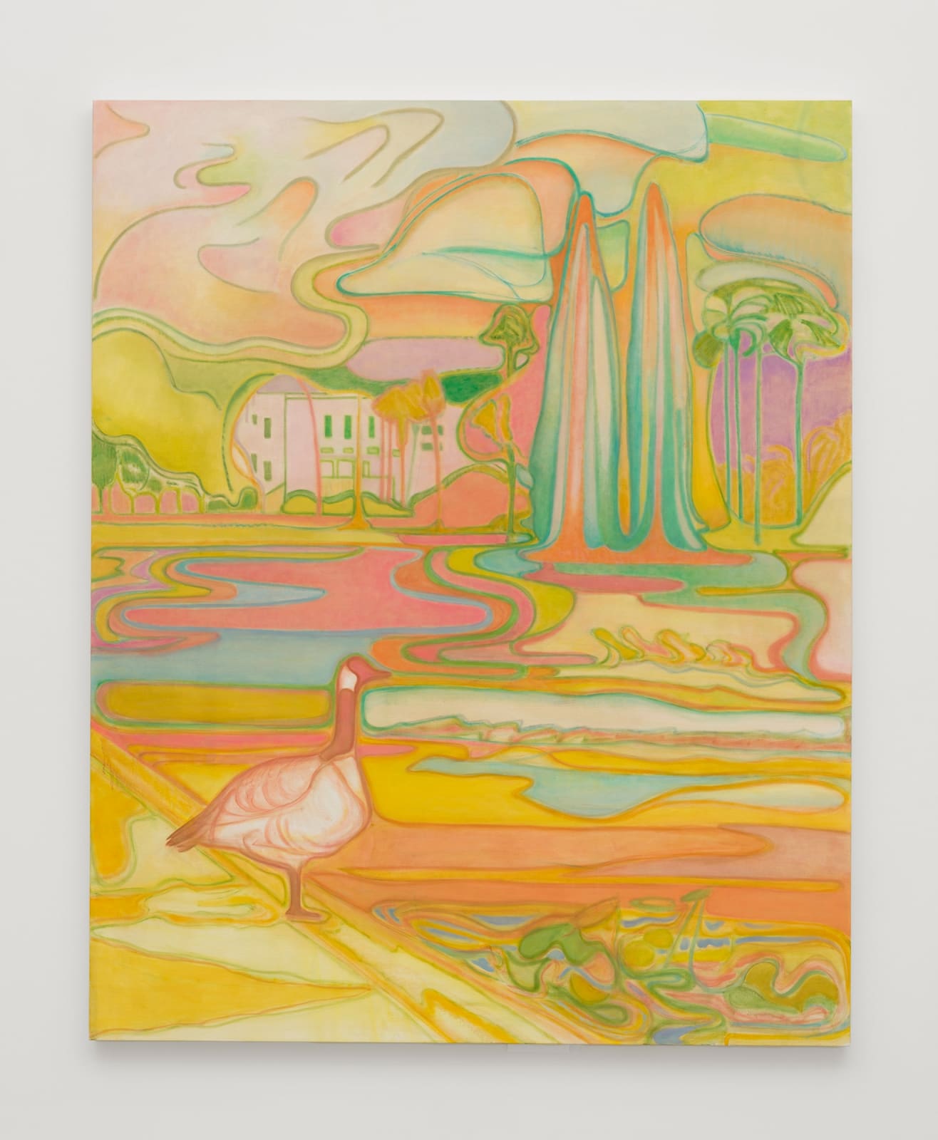 Laurie Nye, Fall at Echo Park Lake, 2023