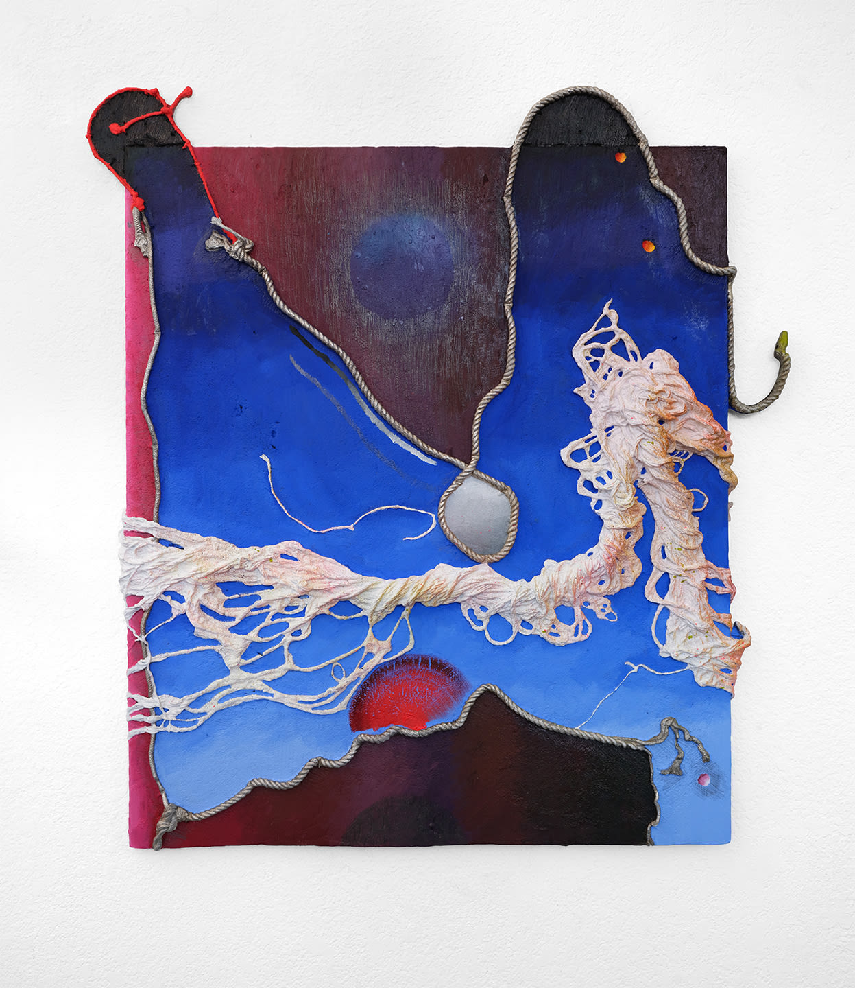 Katy Cowan, a shimmer and the wind inhales, 2021