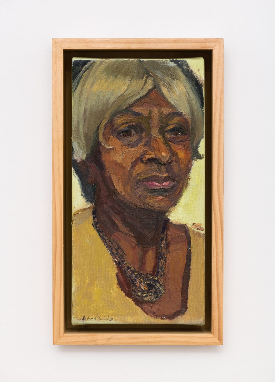 Sedrick Huckaby, Study for "Alice, Prophetess Brown", 2013