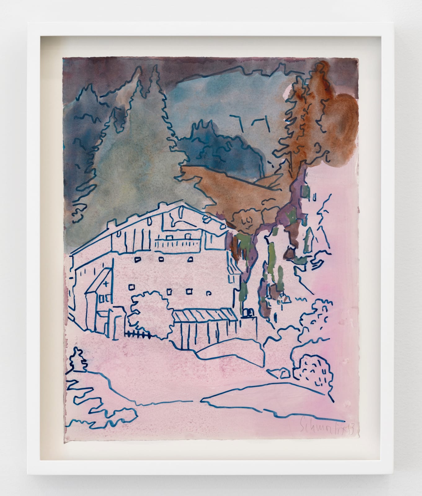 Hubert Schmalix, Chalet, 2013