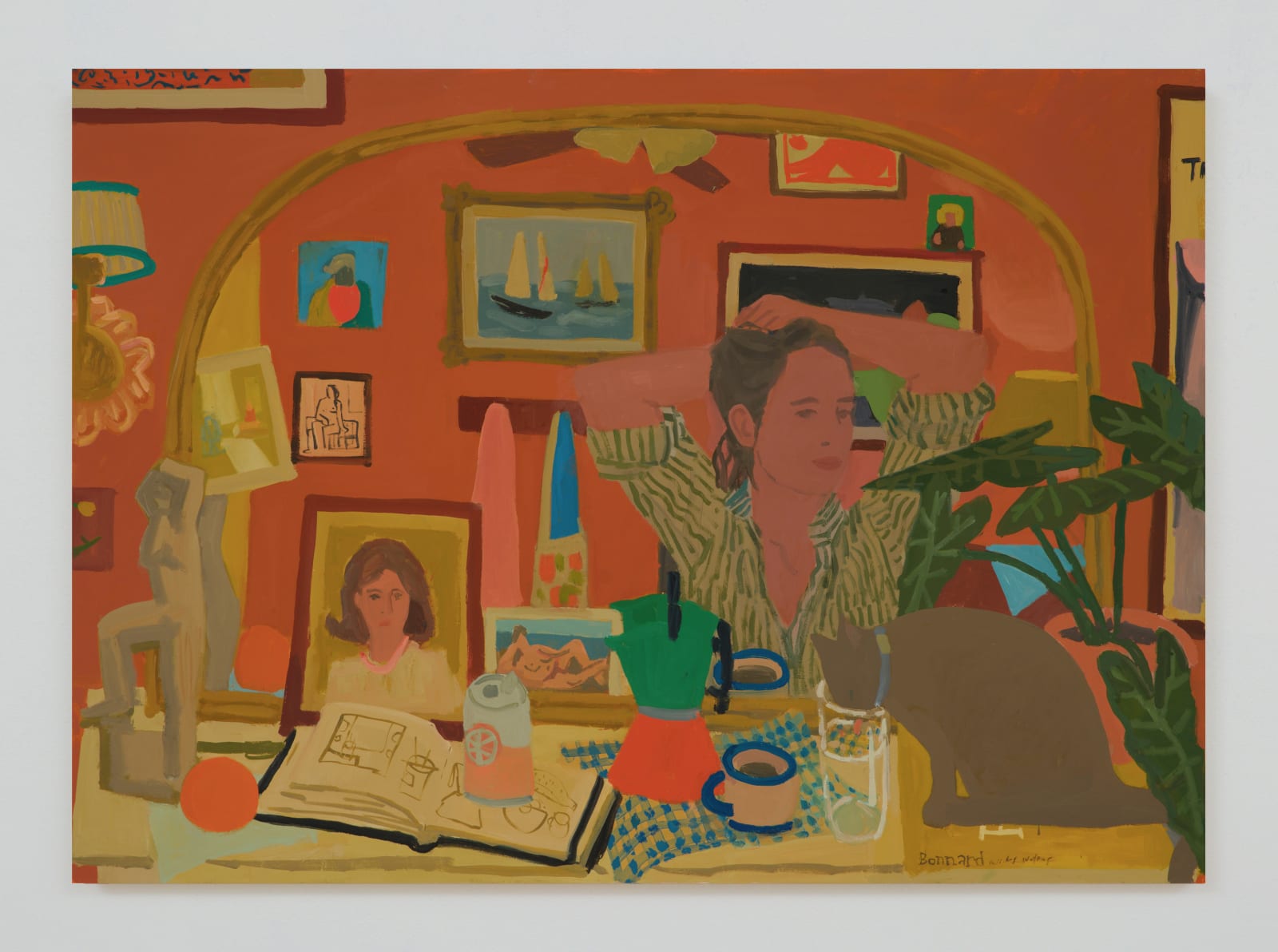 Sophie Treppendahl, Bedroom Mirror, 2024