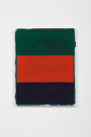 Matt Connors, Stripe Bottom (rounded), 2015