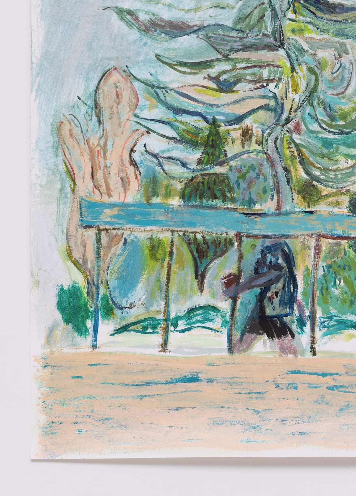 Lisa Sanditz, Walker/Tree, 2023