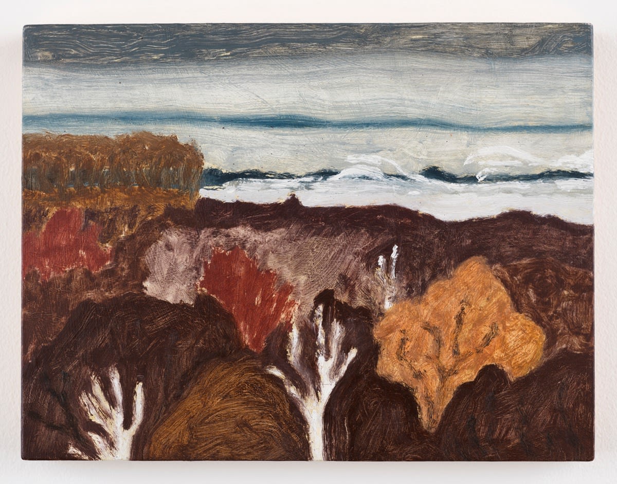 James Morse, Cherry Smoke and Fog on the Bay, 2021