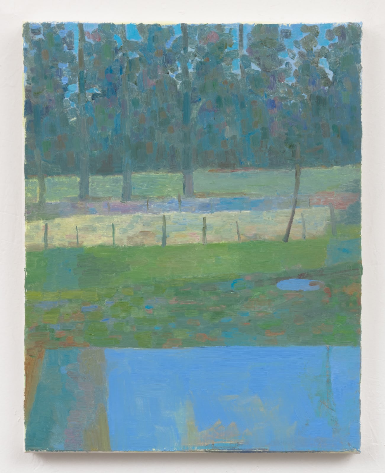 Tomory Dodge, View from the Studio in the Rain, 2022