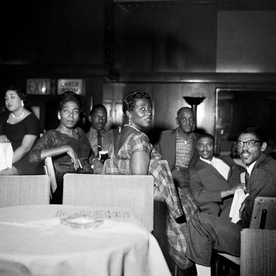 Kwame Brathwaite, Untitled (Patrons at an AJASS concert, Club 845, Bronx), 1956-57 c.