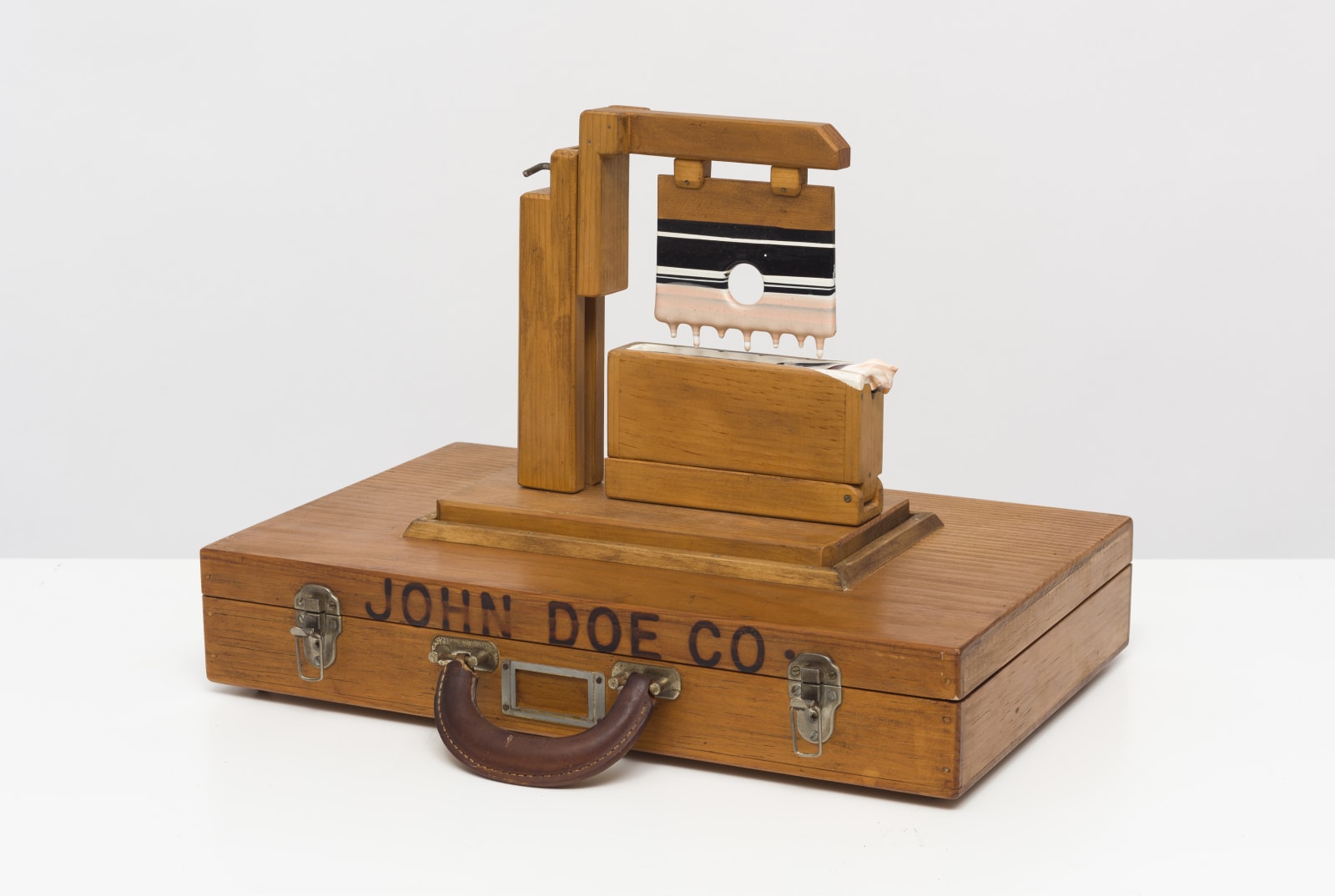 Carl Cheng, Art Tool Paint Experiments, Paint Dipper in Display Box, 1972