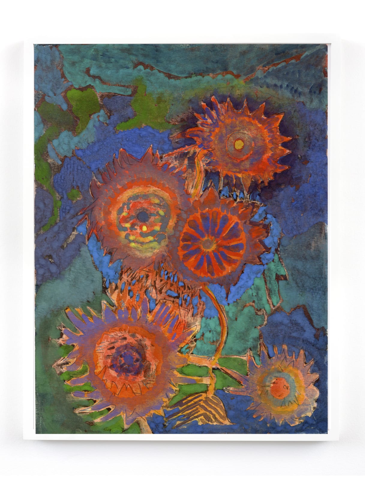 Sky Glabush, Sunflower Study, 2020