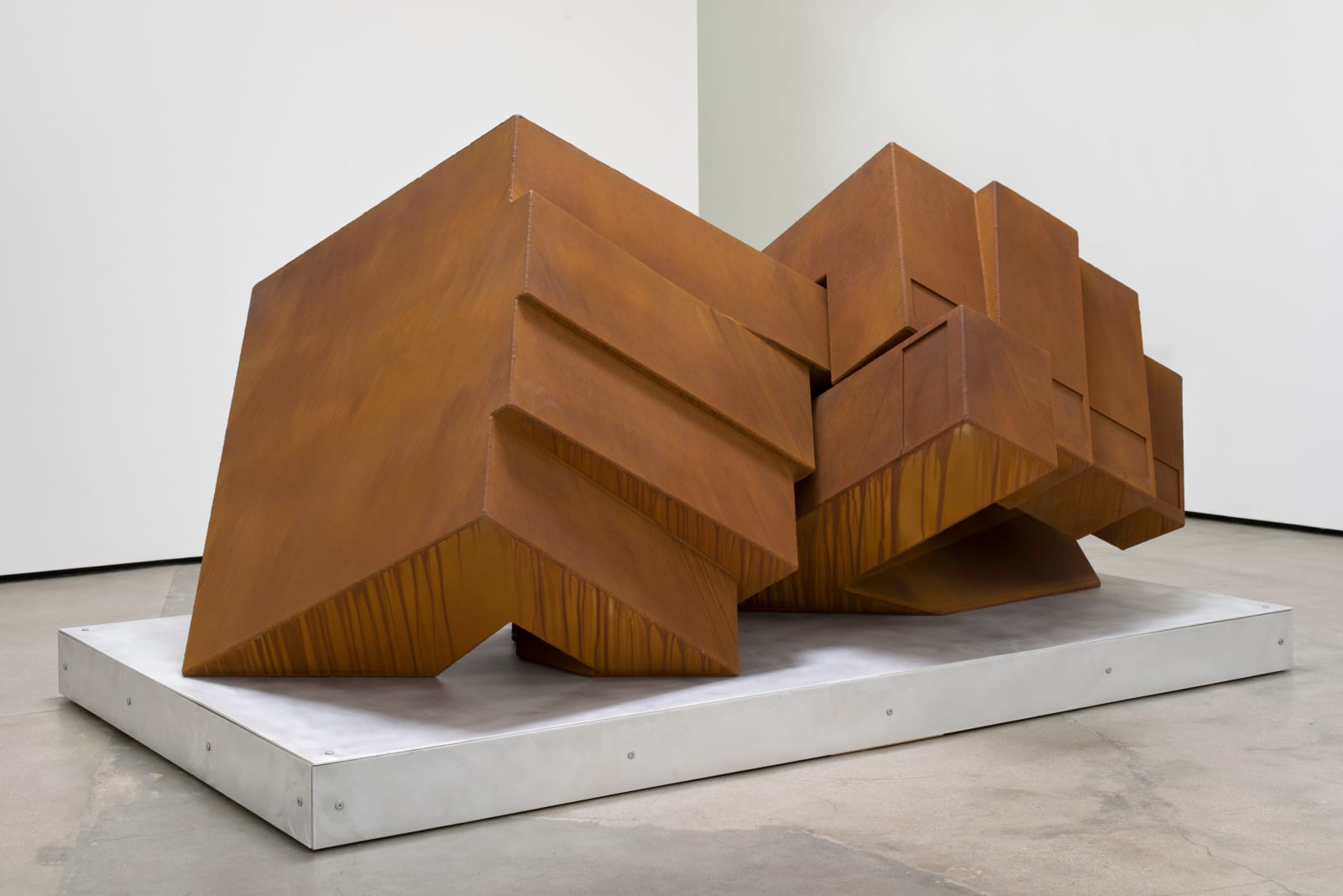 Nathan Mabry, Heavy Handed (Two-Piece Reclining Figure), 2014