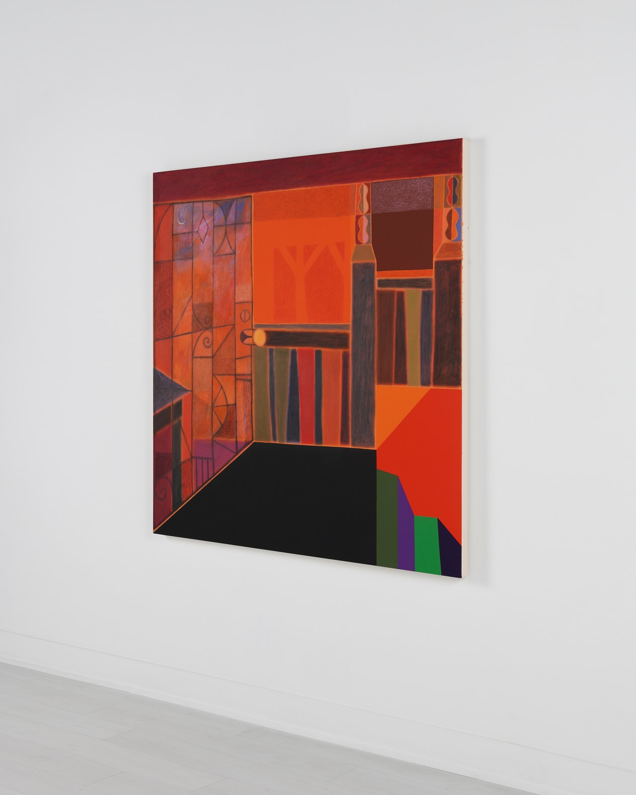 Muzae Sesay, Bonding Hour Balcony, 2023