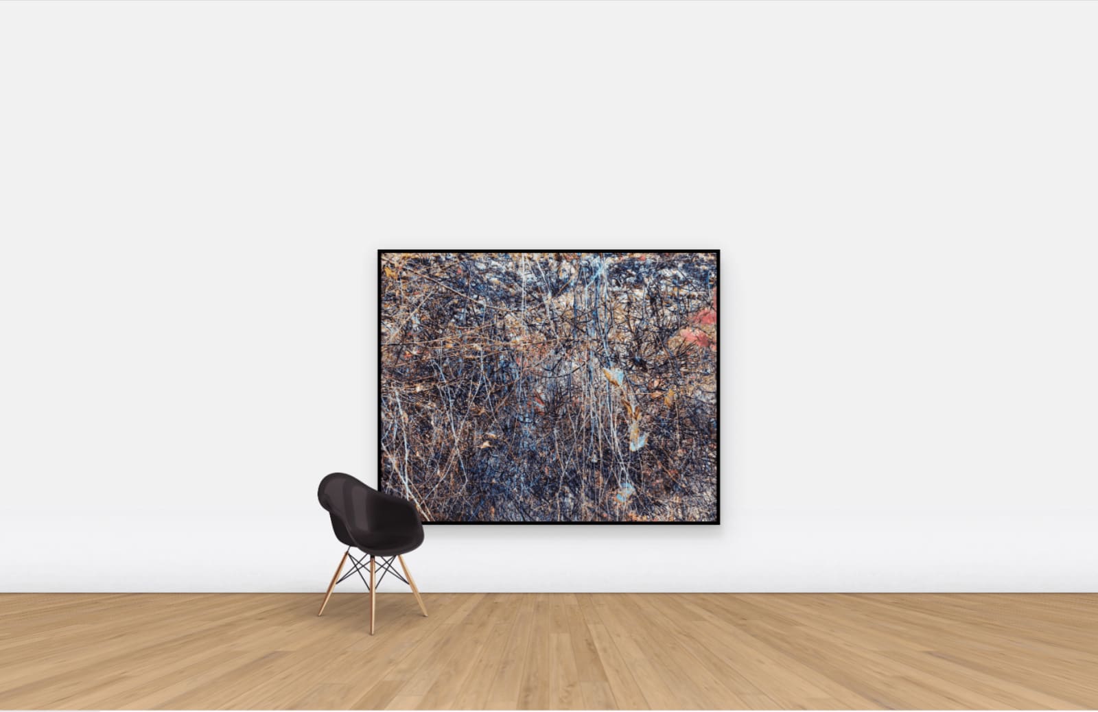 Michael Wesik, Salmonberry Thicket, Composition No. 5, 2022