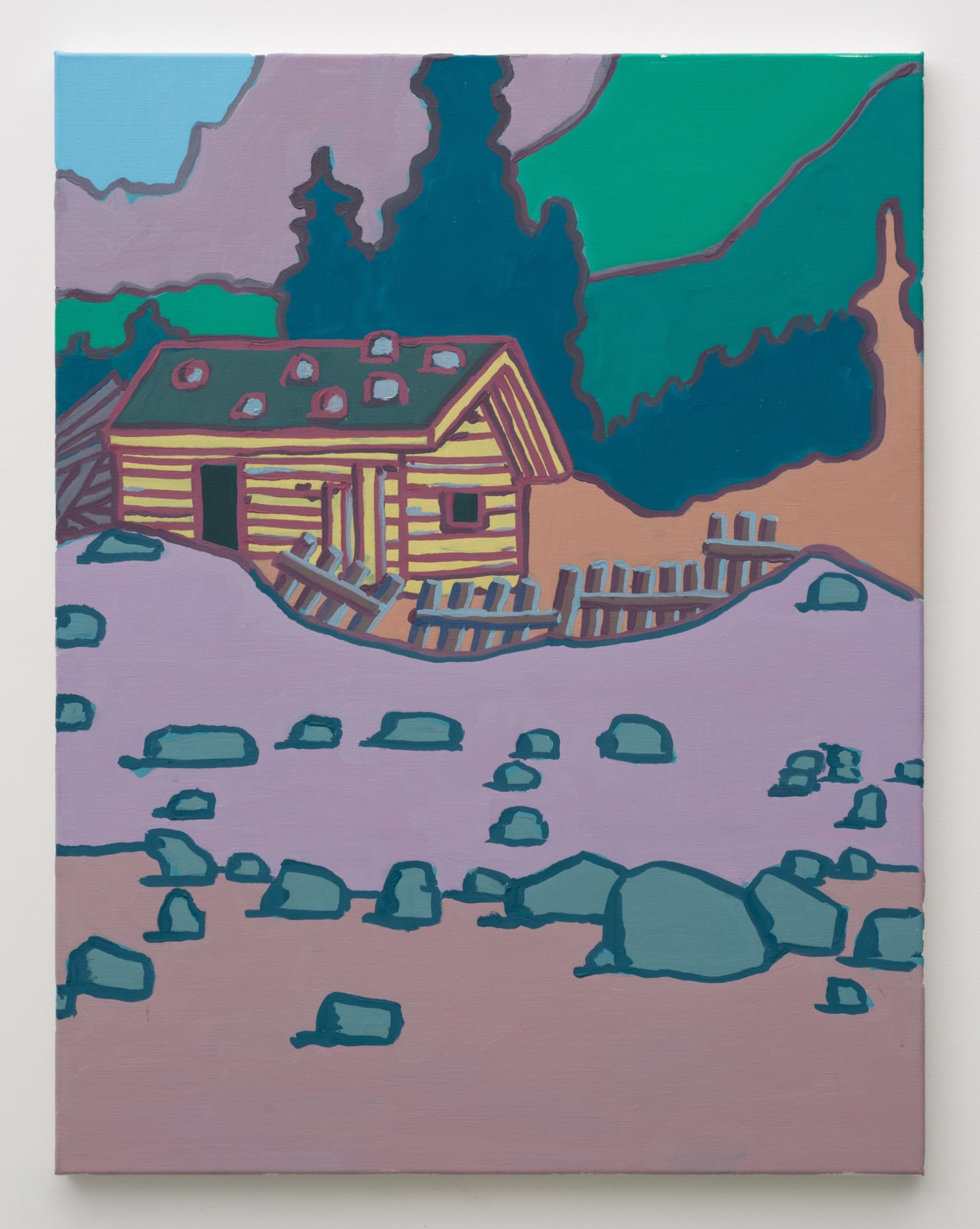 Hubert Schmalix, Lonely, Small, 2023