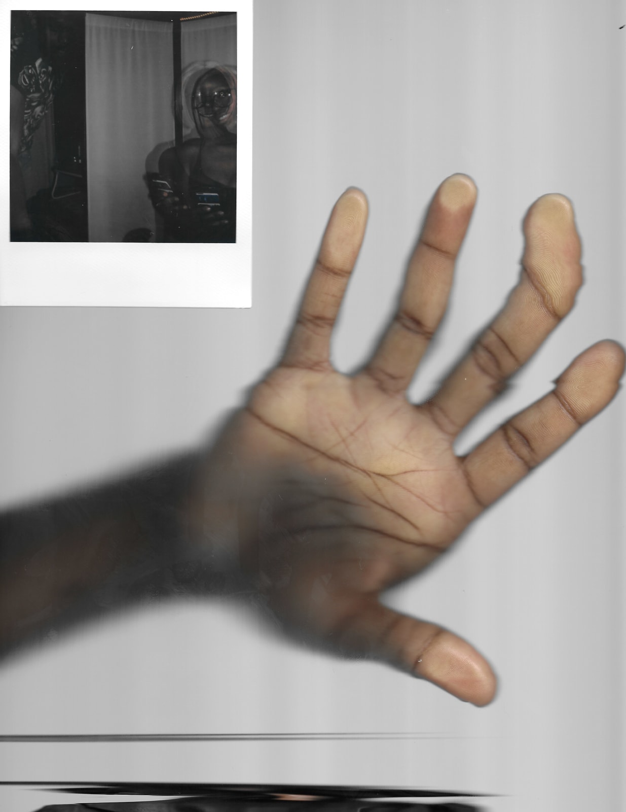 Joanne Petit-Frère, Studio Hands #22 - Being Free w/ Isaiah Panther in Bob King Kitty Effect, 2020