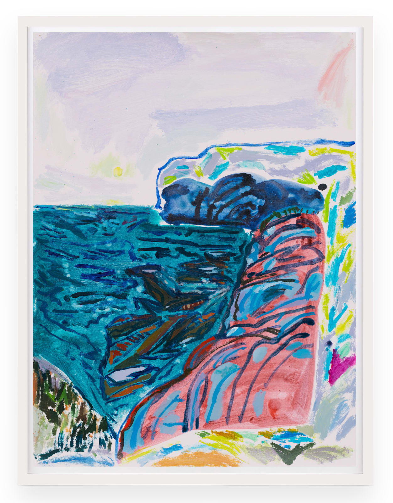 Lisa Sanditz, Blue Rocks, 2023