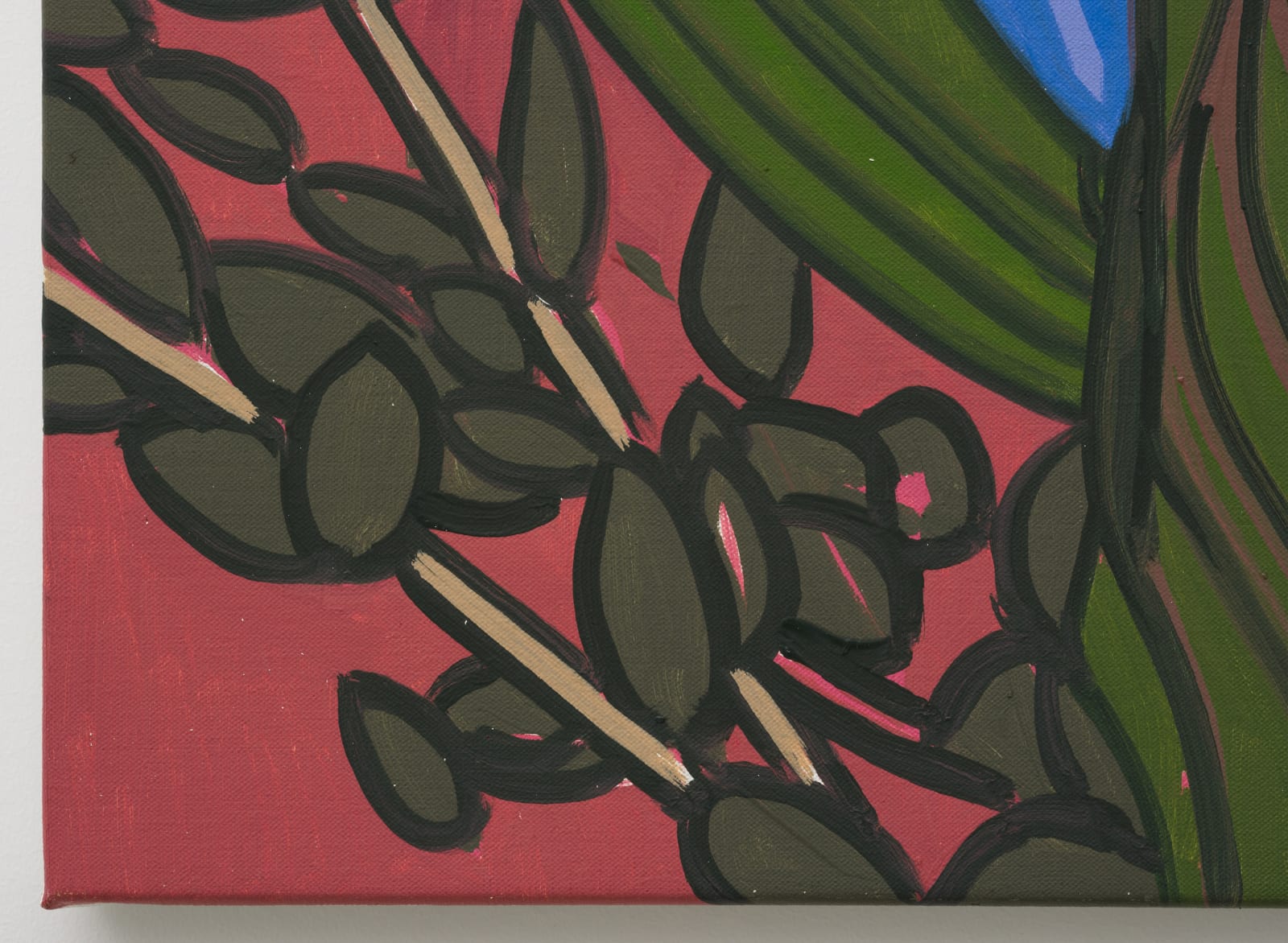 Hubert Schmalix, Blue, Green, Small, 2022