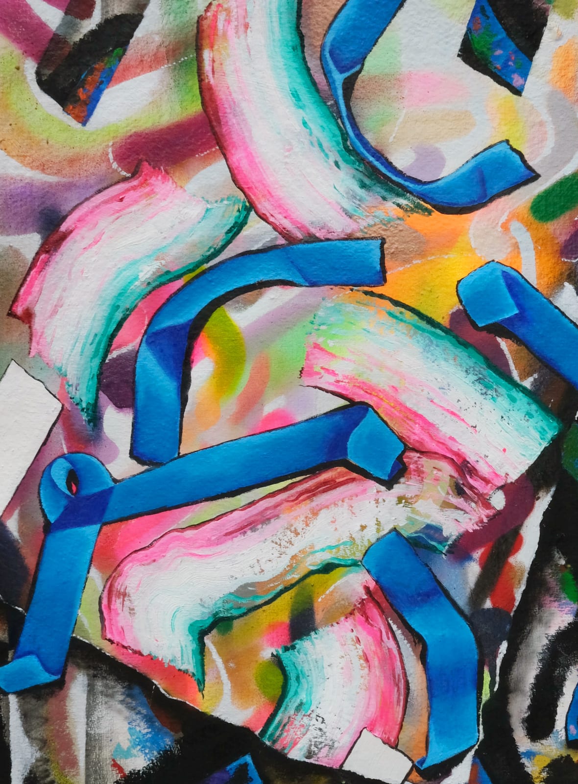 Katy Cowan, Mars turned, depictions of abstraction, 2024