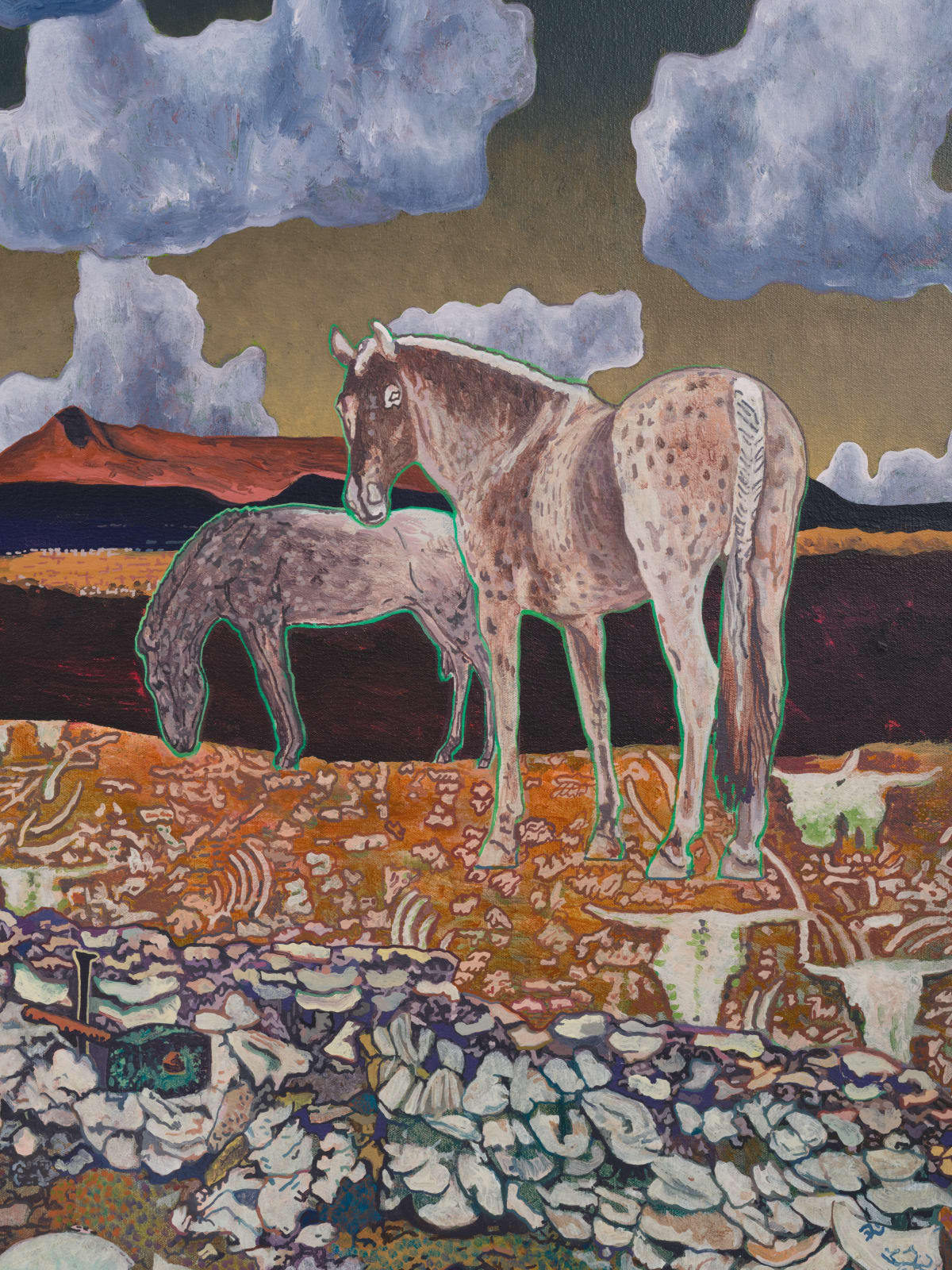 Aaron Morse, Cloud World (Pliohippus), 2024