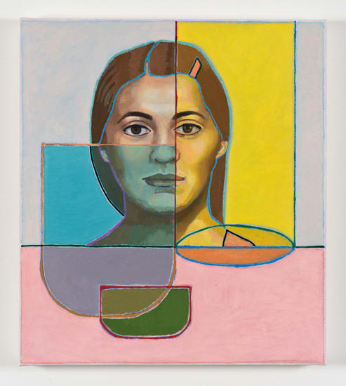 Holly Coulis, Yellow and Greens, 2015