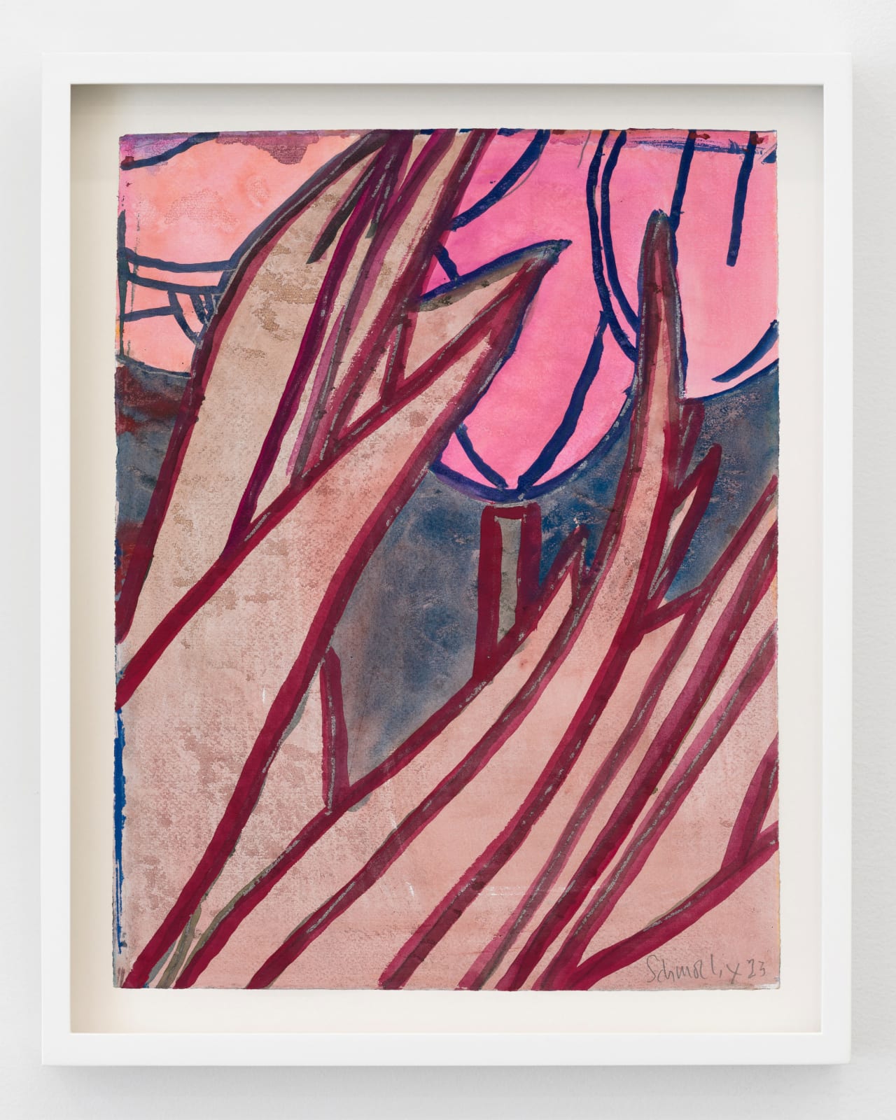 Hubert Schmalix, Flower 2 PM, 2023