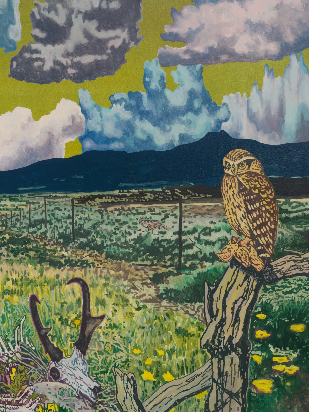 Aaron Morse, Cloud World (Western Creatures), 2025