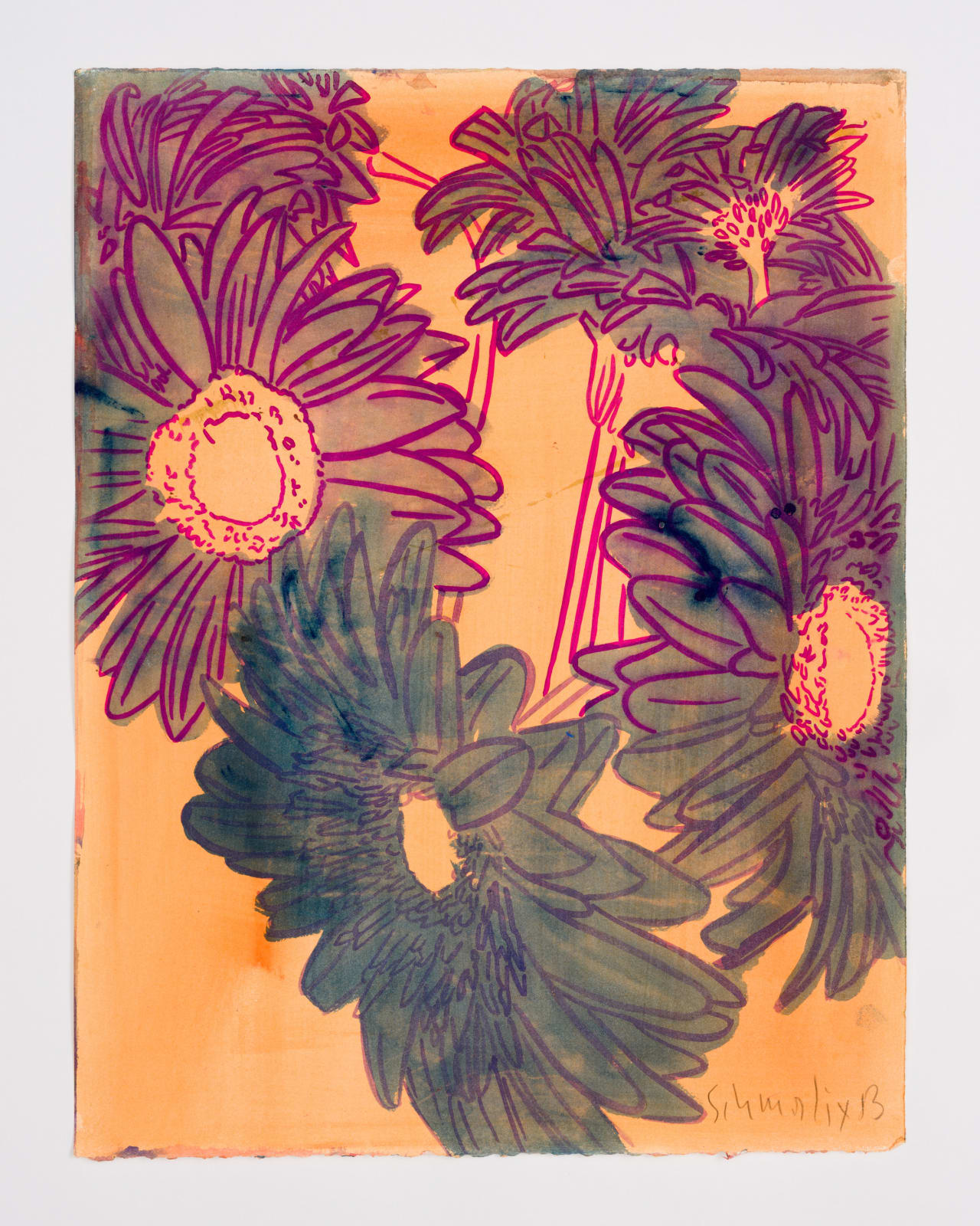 Hubert Schmalix, Daisies, 2013