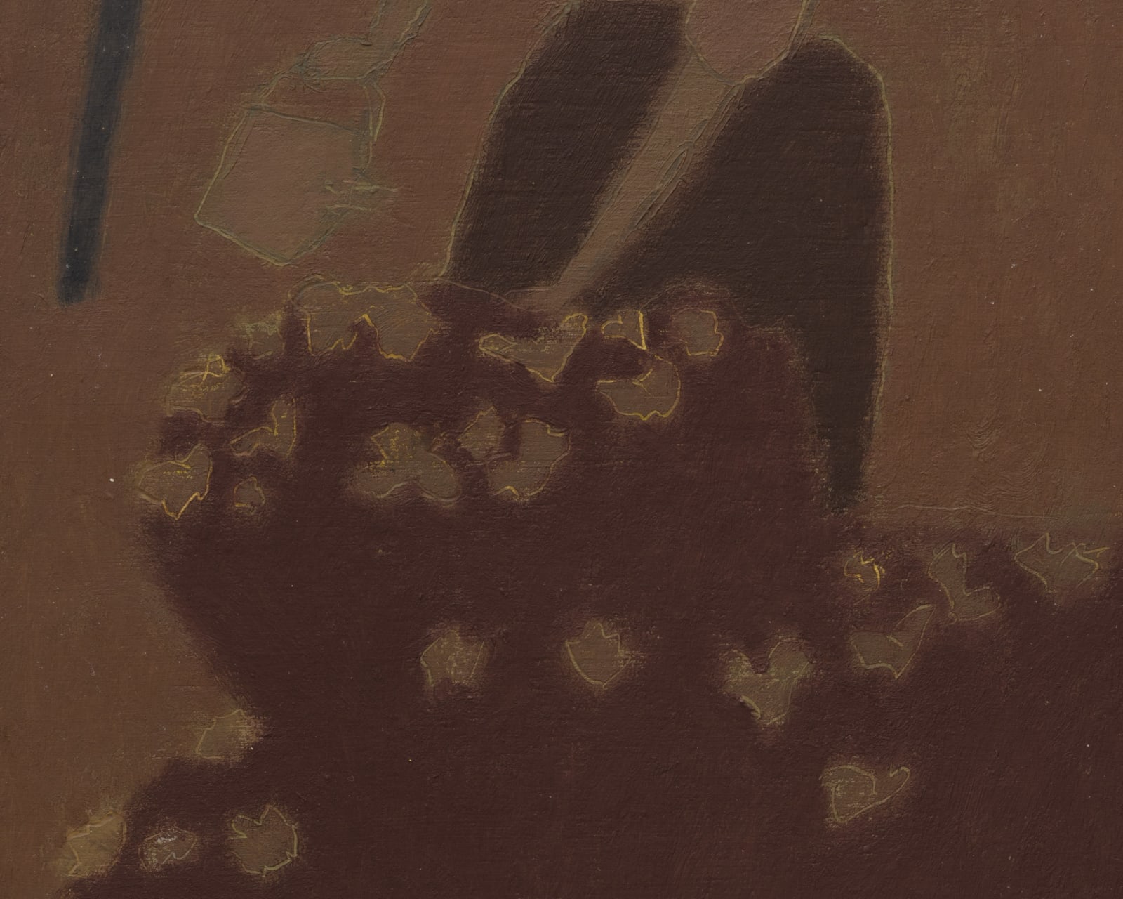 John Joseph Mitchell, Watering Flowers, 2022