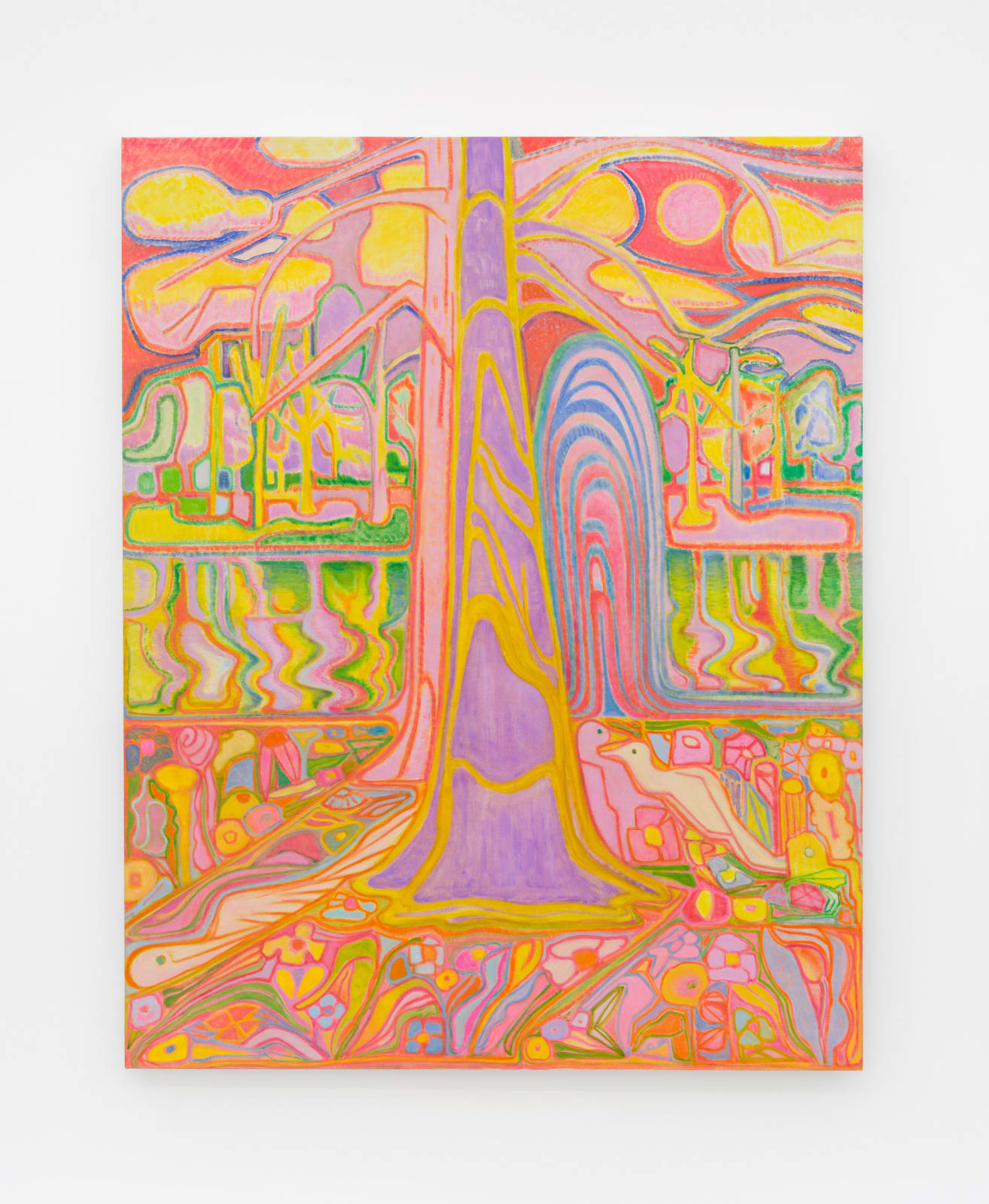 Laurie Nye, Fountain at Tapestry Lake, 2023