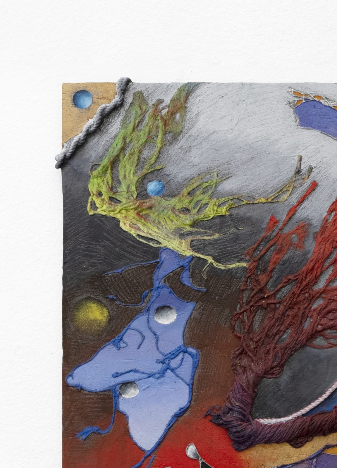 Katy Cowan, looms of light, how water goes; the dark, gathering motion, 2021