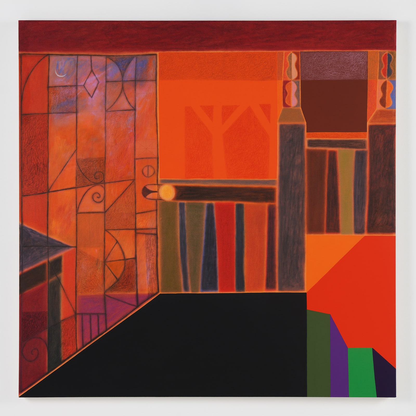 Muzae Sesay, Bonding Hour Balcony, 2023