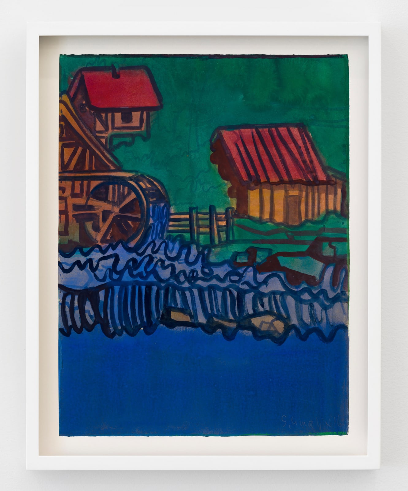 Hubert Schmalix, Untitled, 2016