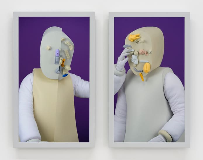 Brian Bress, Organizing The Physical Evidence (Purple), 2014