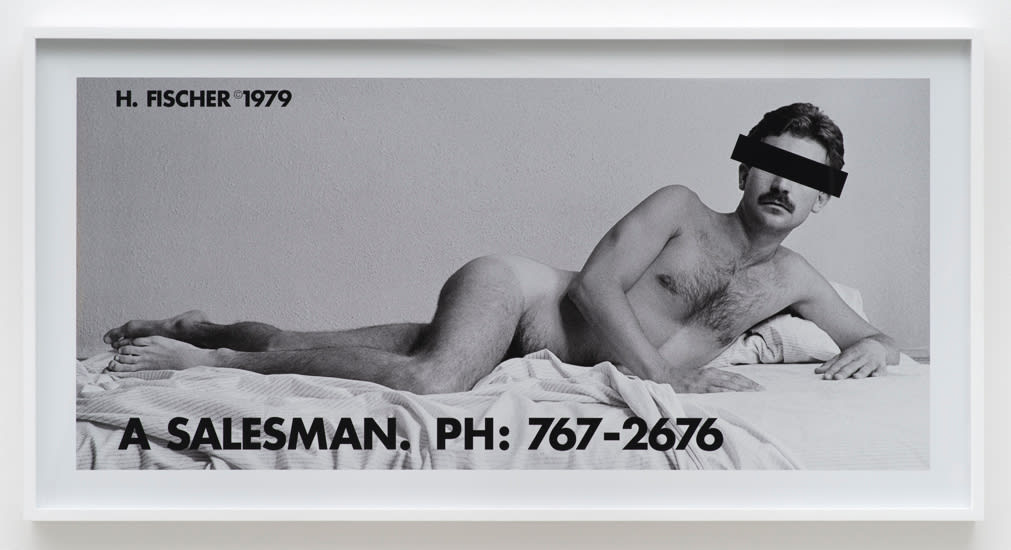 Hal Fischer, A Salesman, 1979/2015