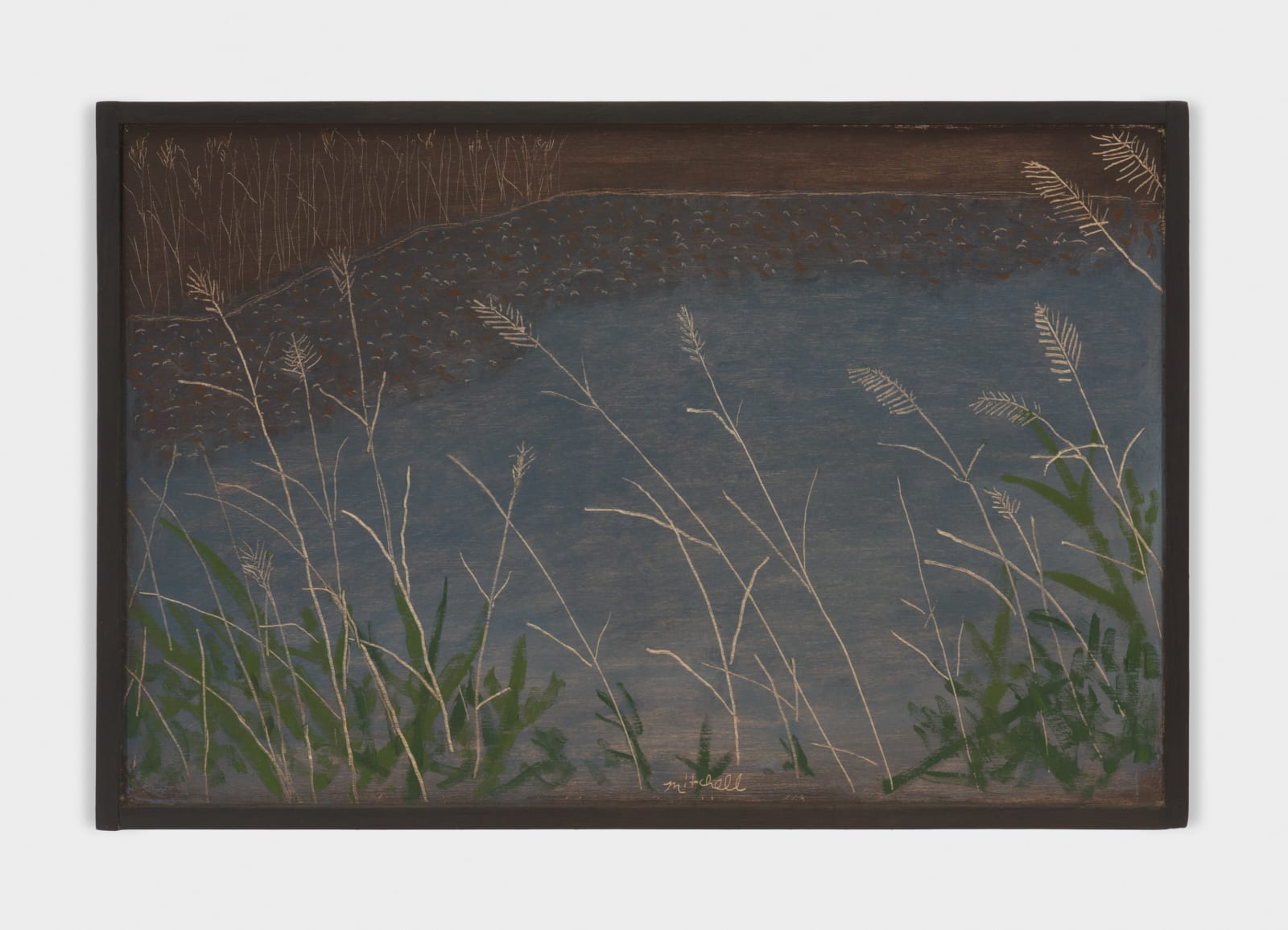John Joseph Mitchell, Marsh Grass in Moonlight, 2023